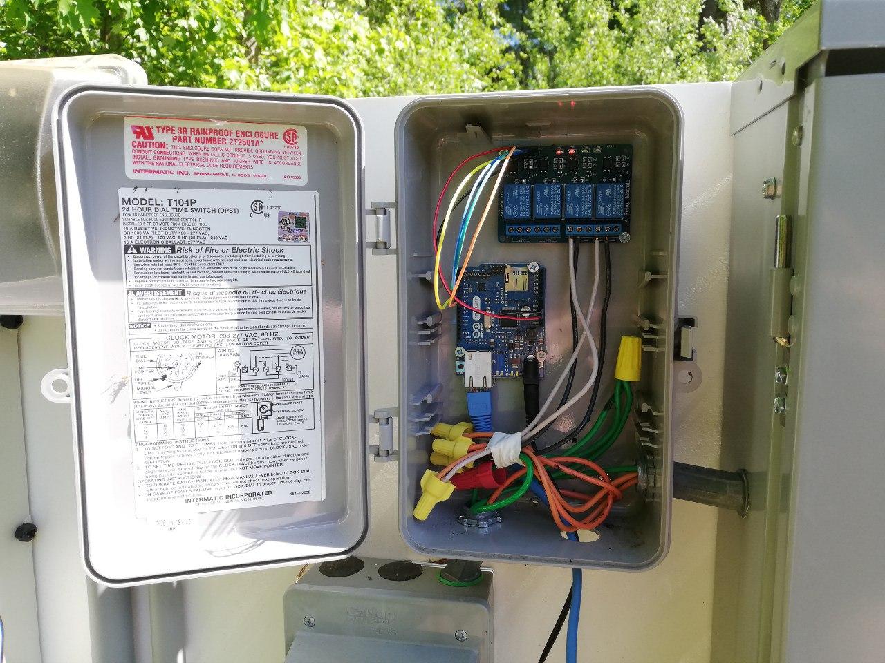 Pool Pump Controller and Case